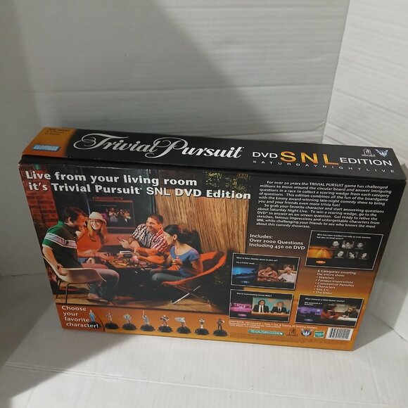 Milton Bradley Trivial Pursuit: SNL Saturday Night Live DVD Edition Game. - Picture 4 of 8